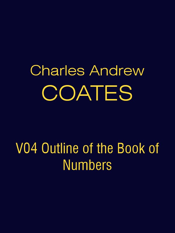 CAC V04 Outline of the Book of Numbers