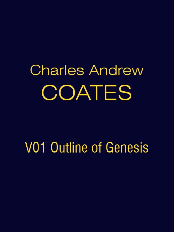 CAC V01 Outline of Genesis