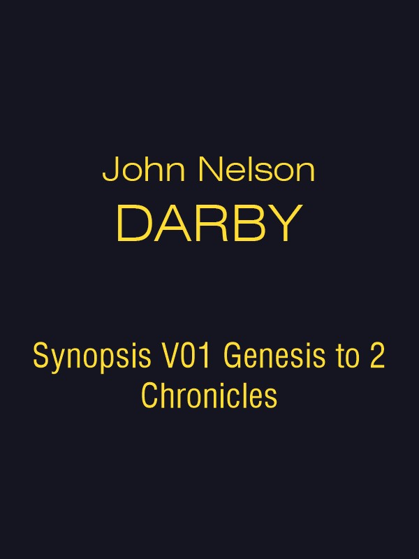 JND Synopsis V01 Genesis to 2 Chronicles