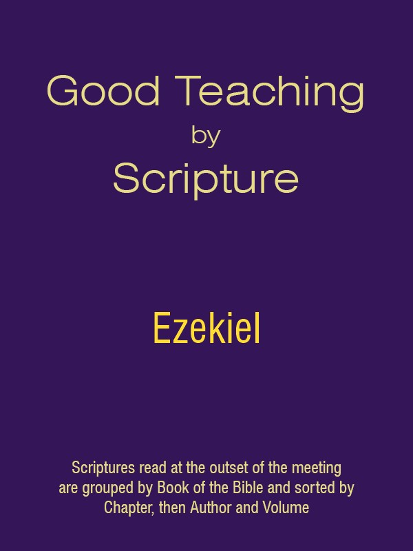 Good Teaching by Scripture 26 - Ezekiel