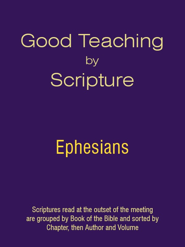 Good Teaching by Scripture 49 - Ephesians
