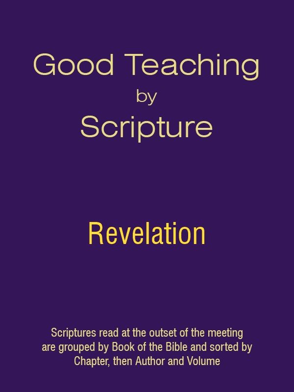Good Teaching by Scripture 66 - Revelation